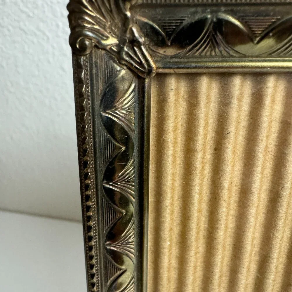 Vintage Metal Picture Frame 8